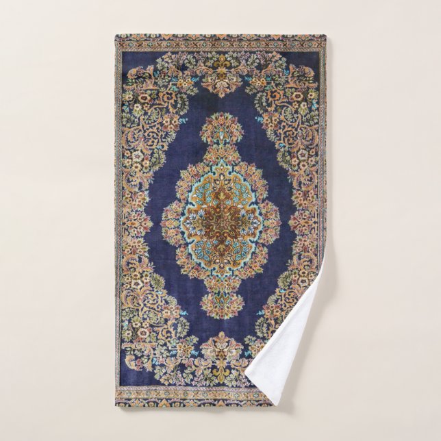Conjunto de Toalhas de Banho Killim Tapete Orienta (Toalha de mão)