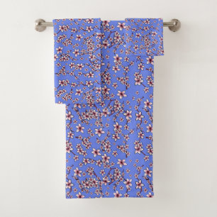 Conjunto de Toalhas de Banho KiniArt Flor de Cerej