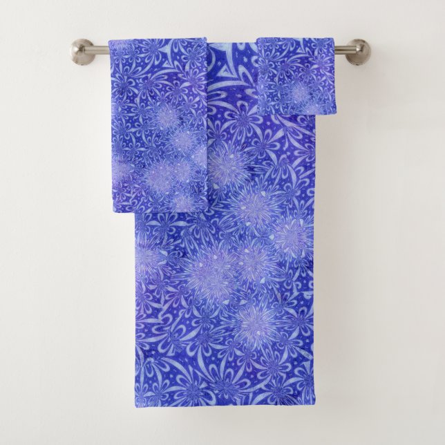 conjunto de toalhas de banho paixão roxa (Insitu)