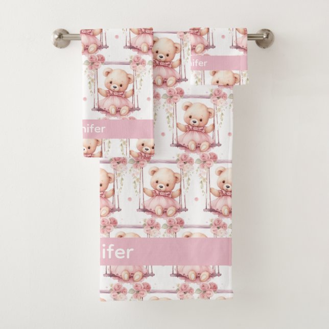 Conjunto de Toalhas de Banho para Bebê e Criança M (Insitu)
