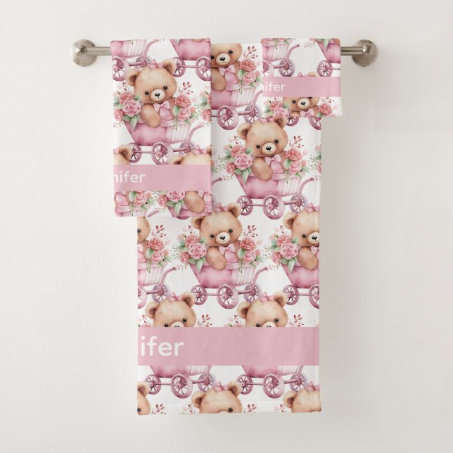 Conjunto de Toalhas de Banho para Bebê e Criança M (Insitu)
