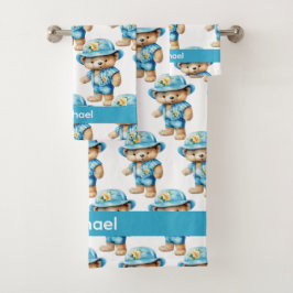 Conjunto de Toalhas de Banho para Bebês e Crianças