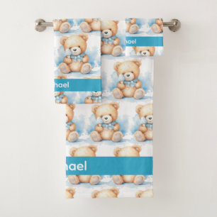 Conjunto de Toalhas de Banho para Bebês e Crianças