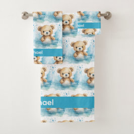 Conjunto de Toalhas de Banho para Bebês e Crianças