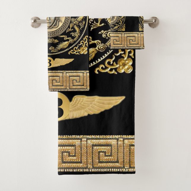 Conjunto de Toalhas de Banho Personalizadas Medusa (Insitu)