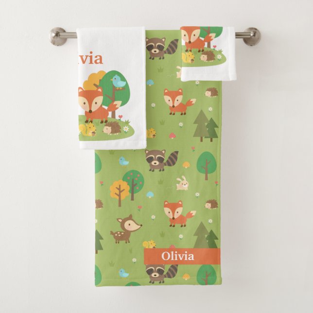 Conjunto de Toalhas de Banho Personalizadas para C (Insitu)