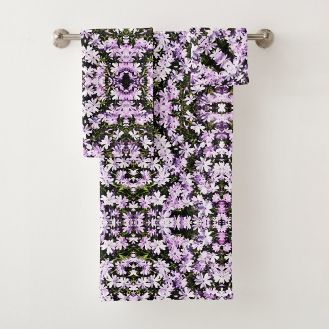 Conjunto de Toalhas de Banho - Phlox de Lavanda (Insitu)