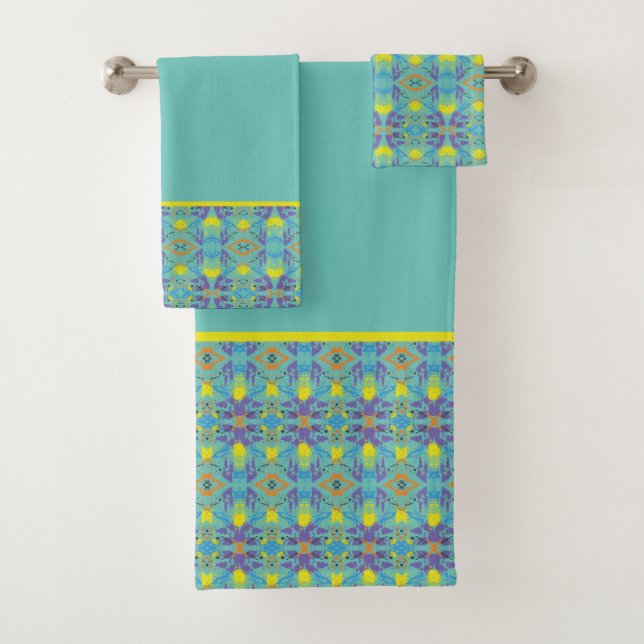Conjunto de Toalhas de Banho Quatro Cores (Insitu)