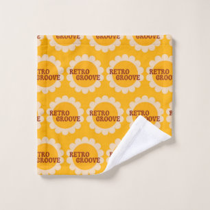 Conjunto de Toalhas de Banho Retro Groove