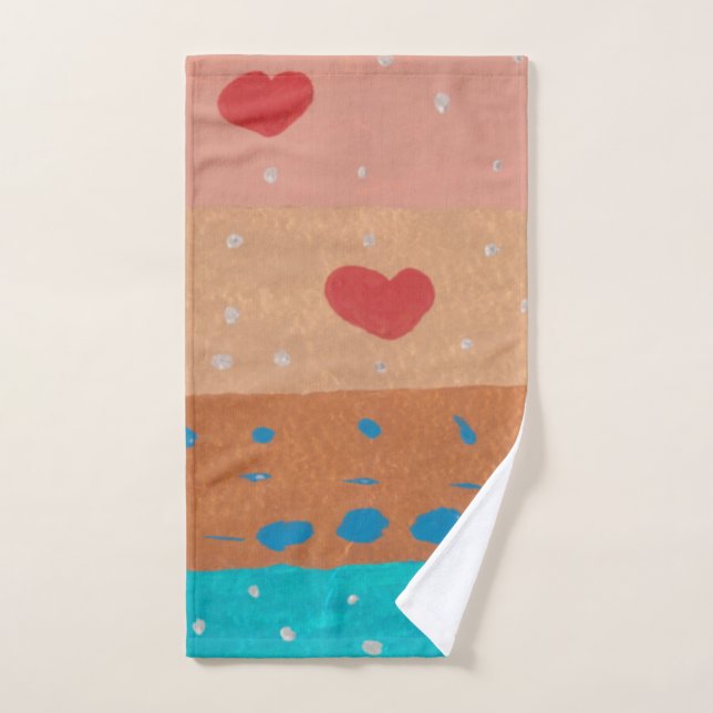 Conjunto de Toalhas de Banho Sementes do Amor (Toalha de mão)