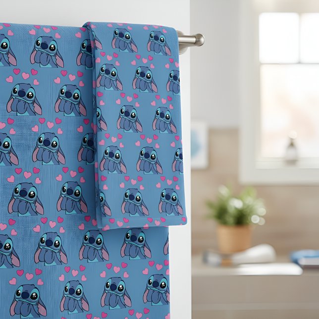 Conjunto de Toalhas de Banho Stitch (Criador carregado)