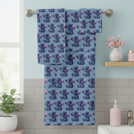 Conjunto de Toalhas de Banho Stitch