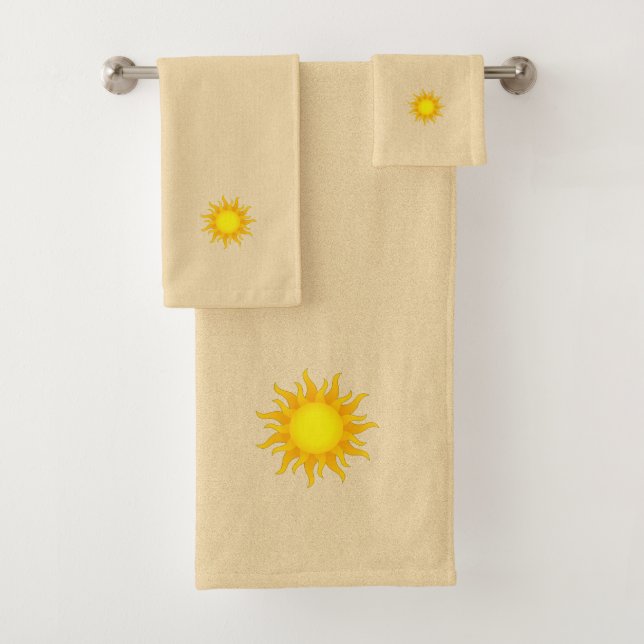 Conjunto de toalhas de banho sunshine (Insitu)