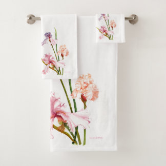 Conjunto de Toalhas de Banho Três Íris Pastel