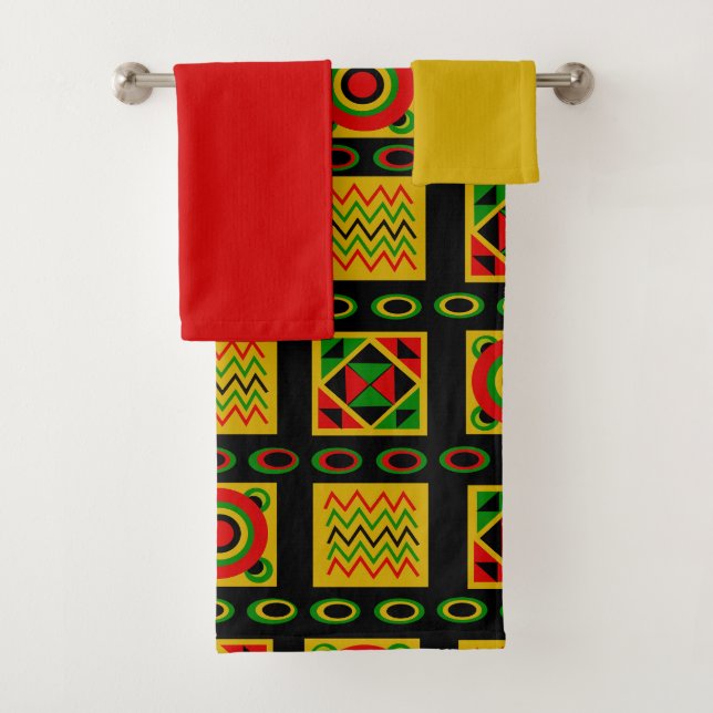 Conjunto de toalhas de banho triplets (Insitu)