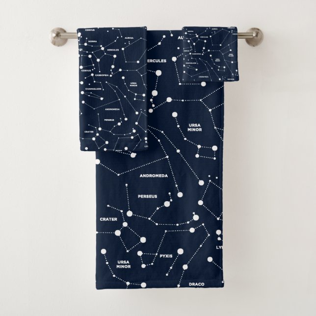 Conjunto de Toalhas de Constelações Estrelas (Insitu)