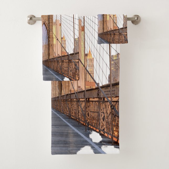 Conjunto de Toalhas de Design do Brooklyn em Nova  (Insitu)