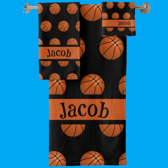 Conjunto de Toalhas de Esportes de Basquetebol (Criador carregado)