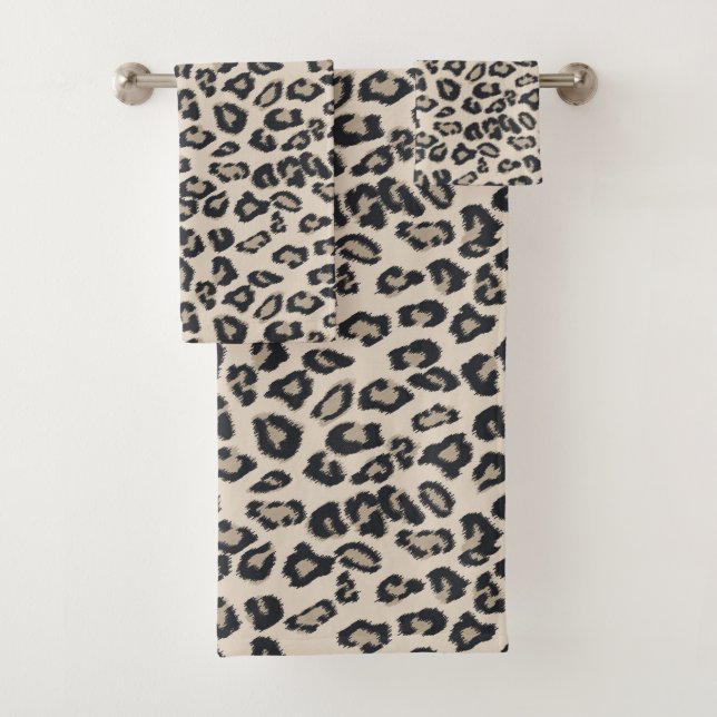 Conjunto de Toalhas de Impressão Animal (Insitu)