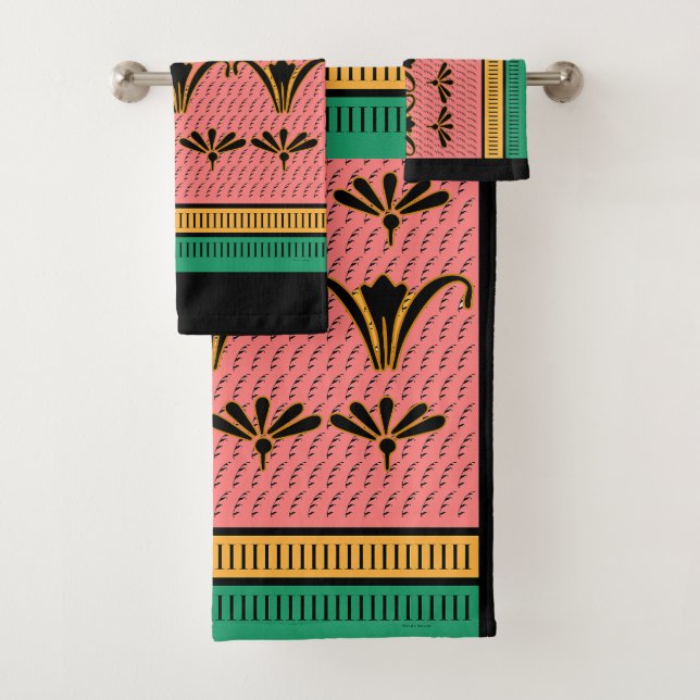 Conjunto de Toalhas de Lily Bath da Floral (Insitu)