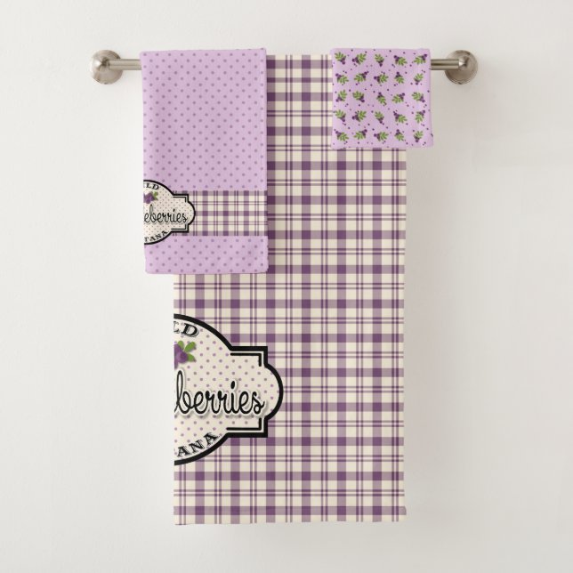 Conjunto de Toalhas de Montana Huckleberry Bath (Insitu)