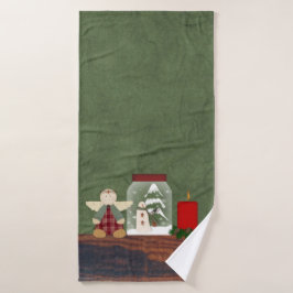 Conjunto de toalhas de Natal