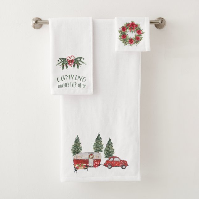 Conjunto de Toalhas de Natal para Camping (Insitu)