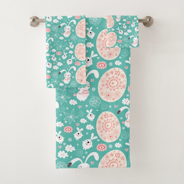 Conjunto de Toalhas de Parada de páscoa (Insitu)