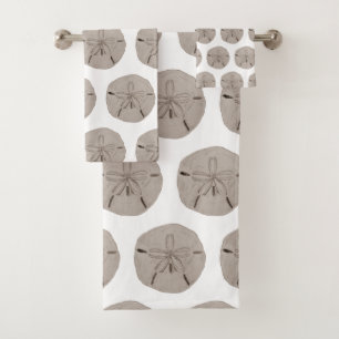 Conjunto de toalhas de praia de areia Dollar