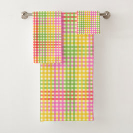 Conjunto de toalhas de trama juica