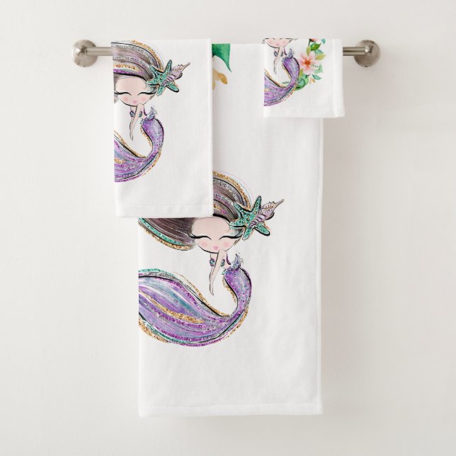 Conjunto De Toalhas Debaixo do Mar (Insitu)