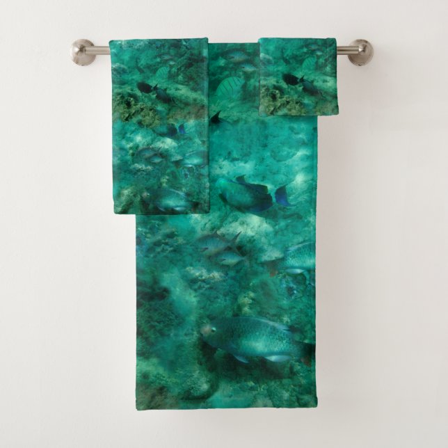 Conjunto De Toalhas Debaixo do Mar (Insitu)