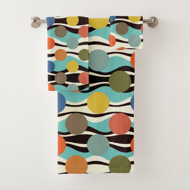 Conjunto De Toalhas década de 1950 (Insitu)