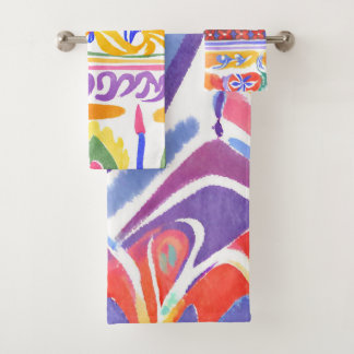 Conjunto De Toalhas decor romeno tradicional