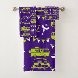 Conjunto De Toalhas Decoração de acampamento de Caravana