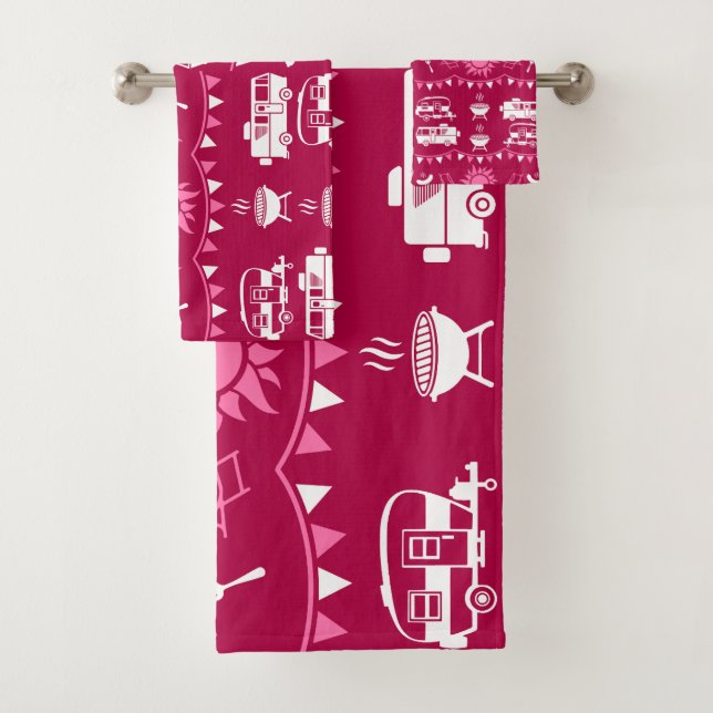 Conjunto De Toalhas Decoração inicial do acampamento Caravan (Insitu)