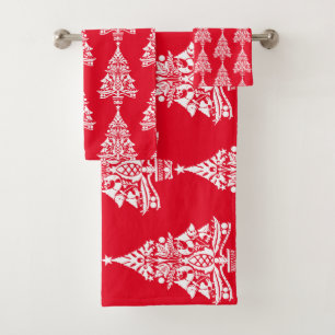 Conjunto De Toalhas Decorações de Natal Tradicionais Escandinavas
