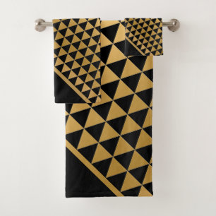 CONJUNTO DE TOALHAS DEFINIÇÃO DE TOWEL DE BANHEIRO DE 2 PADRÕES DE ABS