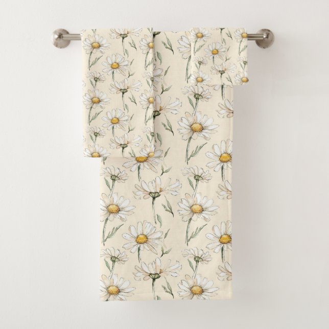 Conjunto De Toalhas Delícia de Margarida Elegante (Insitu)