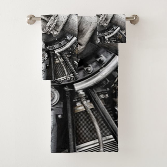 Conjunto De Toalhas Dentro de uma hélice (Insitu)