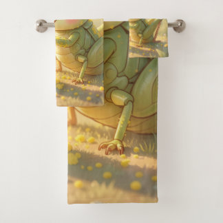 Conjunto De Toalhas Der Grashüpfer und das Nektarkunstwerk