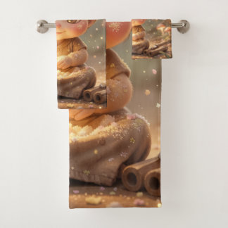 Conjunto De Toalhas Der leuchtende Wanderer und die Nektarkunst.1