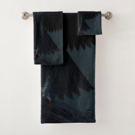 Conjunto De Toalhas „Der Nachtadler“