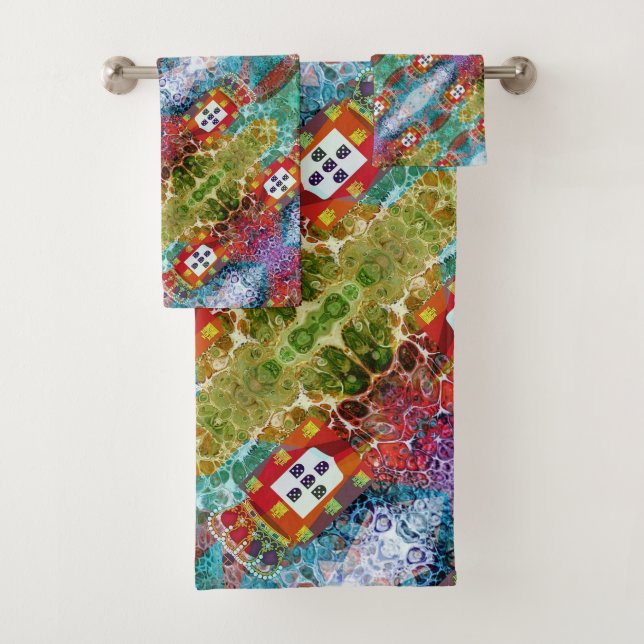 Conjunto De Toalhas desenhos portugueses (Insitu)
