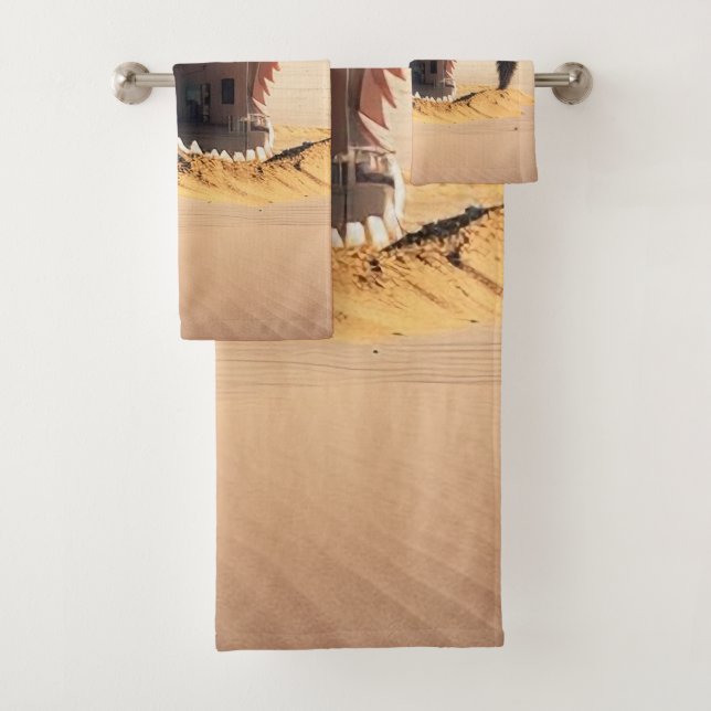 Conjunto De Toalhas Desert monster house (Insitu)