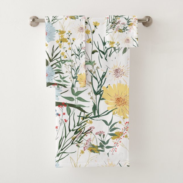 Conjunto De Toalhas Design botulínica branca Elegante feminina (Insitu)