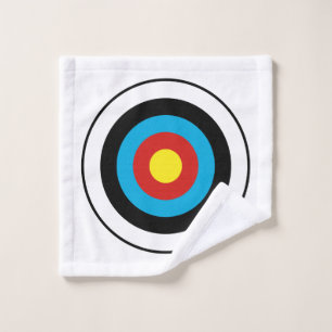 Conjunto De Toalhas Design de Alvo Bullseye
