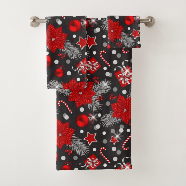 Conjunto De Toalhas Design de decoração de Natal (Insitu)
