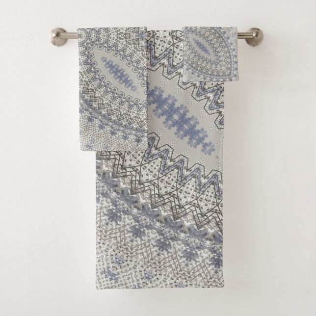 Conjunto De Toalhas Design de Estilo de País do ornamentado (Insitu)
