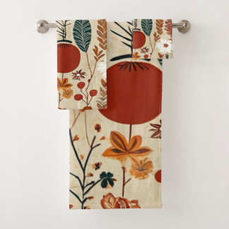 Conjunto De Toalhas Design de Queda Whimsical